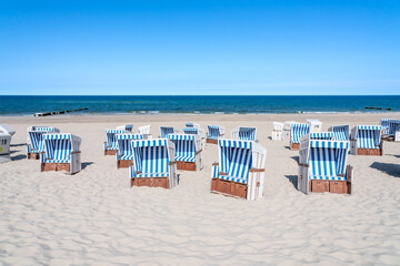 Summer vacation at the beach, North Sea coast, Germany