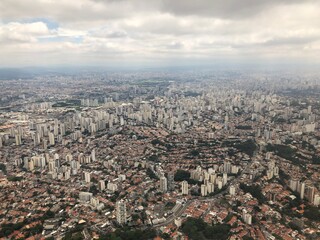 Obraz premium Aerial view of the city of São Paulo, Brazil