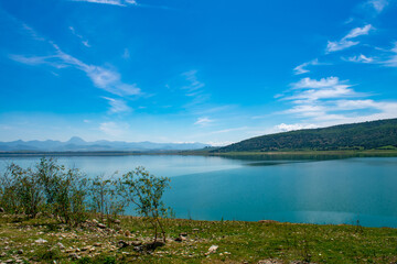 Bornos reservoir lake, Cadiz. Andalucia. Espa&ntilde;a. Europa. 
