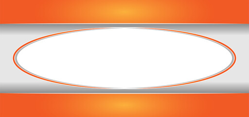 Obraz premium abstract orange frame or background