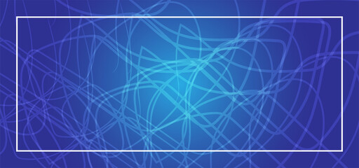 Blue abstract background or banner