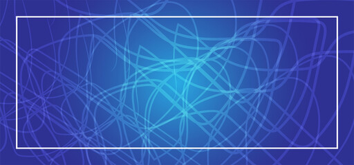 Blue abstract background or banner