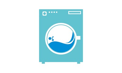 illustration vector washing machine
