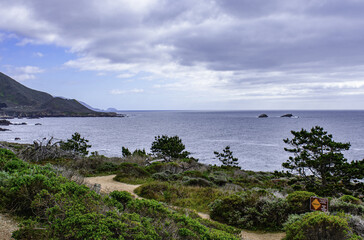 Sea views from California's Pacific Coast Highway