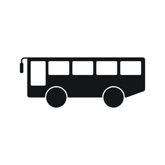 Bus icon design. isolated on white background