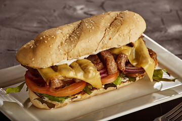 Sanduiche, Hamburguer, Sanduba,