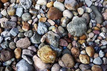 stones on the beach