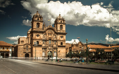 Fototapeta na wymiar Cusco city - Peru