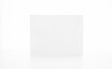 white box isolated on white