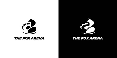 Fox arena logo design modern, attractive suitable for the world of entertainment 1 © Rusly