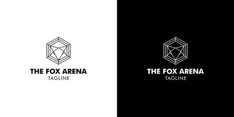 Fox arena logo design modern, attractive suitable for the world of entertainment 3 © Rusly