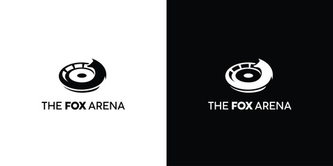 Fox arena logo design modern, attractive suitable for the world of entertainment 5 © Rusly