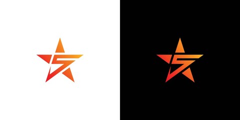 Modern, colorful and attractive 5 star logo 1