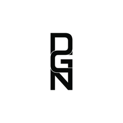 dgn letter original monogram logo design