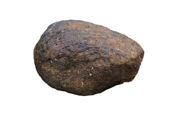 rock isolated on white background