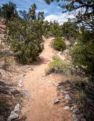 Fototapeta premium Ancient cliff dwelling and awesome canyons at the Navajo National Monument outside Kayenta Arizona