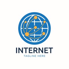 world Share internet logo design 