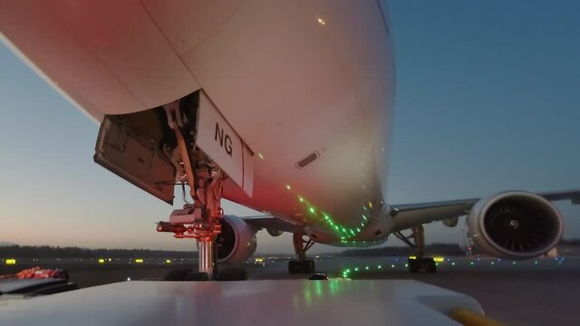 airplane at the airport