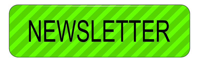 Newsletter Button on white backround - illustration