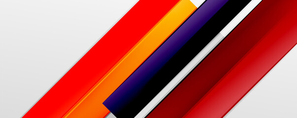 Color abstract lines trendy geometric background for business or technology presentation, internet poster or web brochure cover, wallpaper
