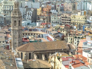 Fototapeta premium Valencia vista desde la azotea