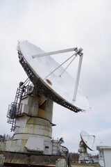 電波望遠鏡が並ぶ野辺山の天文台