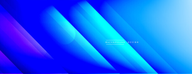 Dynamic lines abstract background. 3D shadow effects and fluid gradients. Modern overlapping forms