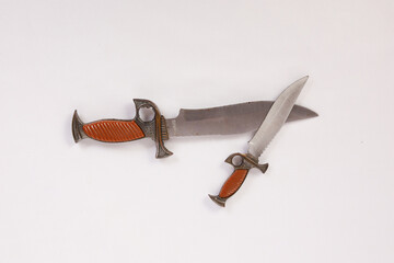 An old pair of knifes
