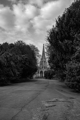 Balade dans le parc de Laeken en fin de soir&eacute;e - Bruxelles - Belgique
