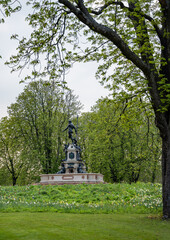 Balade dans le parc de Laeken en fin de soirée - Bruxelles - Belgique