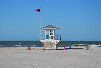 Strand aan de Golf van Mexico, Clearwater Beach, Florida