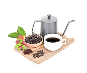 coffee cup isolated on white background