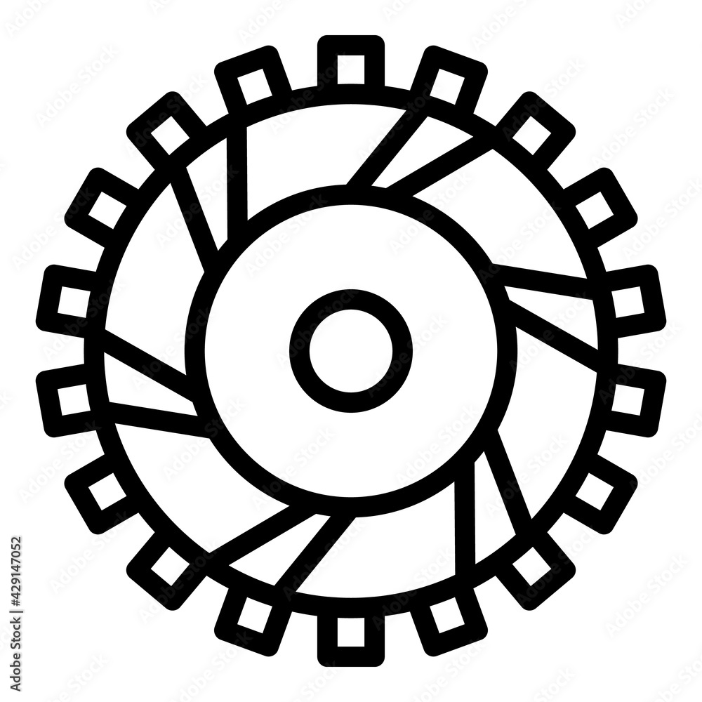 Poster auto clutch icon. outline auto clutch vector icon for web design isolated on white background