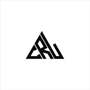 C R L letter logo creative design. CRL icon