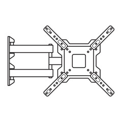 Tilt Swivel TV Wall Holder