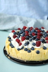 Unbaked mango lassi cheesecake  © Joanna Grabowska