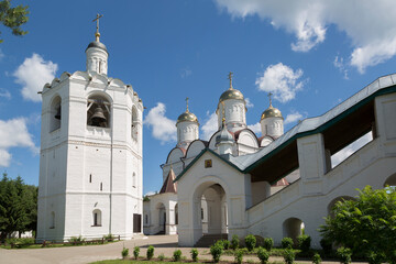 Fototapeta na wymiar Trinity Boldin Monastery near the town of Dorogobuzh, Smolensk region