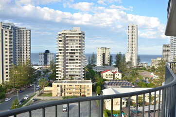 Skyscrapers, modern office building in Gold Coast