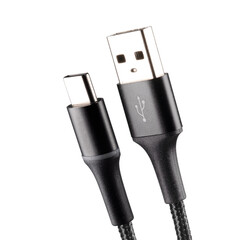 cable usb-c and usb isolated on a white background