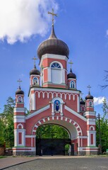 Fototapeta na wymiar Cathedral of St. Panteleimon in Kyiv, Ukraine