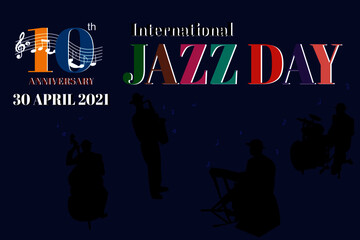 10 Anniversary International Jazz day.eps
