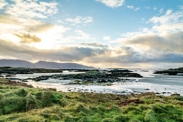 The coastline at Rossbeg in County Donegal during winter - Ireland
