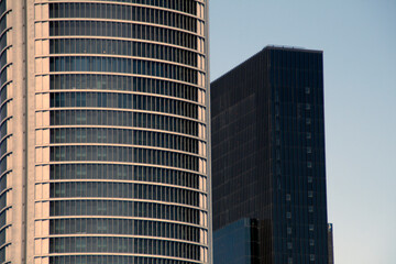 Torre Caleido Madrid y Hotel Eurostars madrid tower. Cuatro torres business area. España