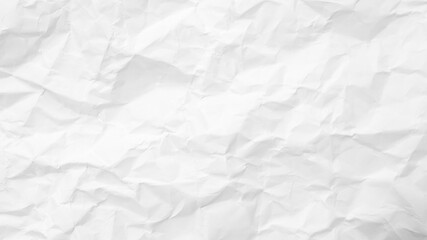 White Paper Texture background. Crumpled white paper abstract shape background with space paper recycle for text