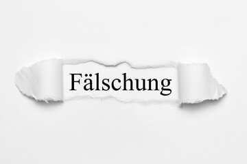 Fototapeta premium Fälschung 