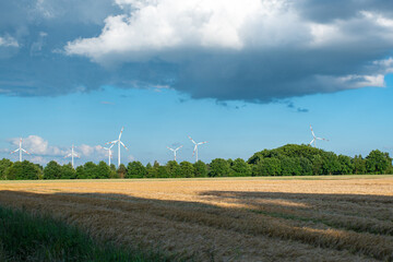 Fototapeta na wymiar Wind Energie