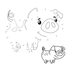 Dot to dot games for children