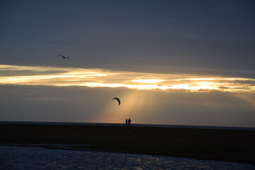 Abendstimmung an der Nordsee