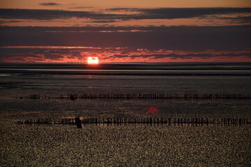 Abendstimmung an der Nordsee