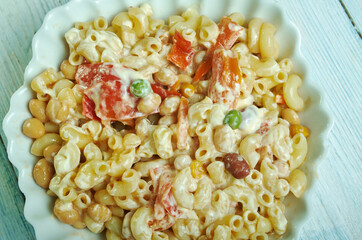 Tex-Mex Macaroni and Black Bean Salad
